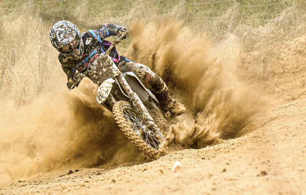 Photographie de motocross