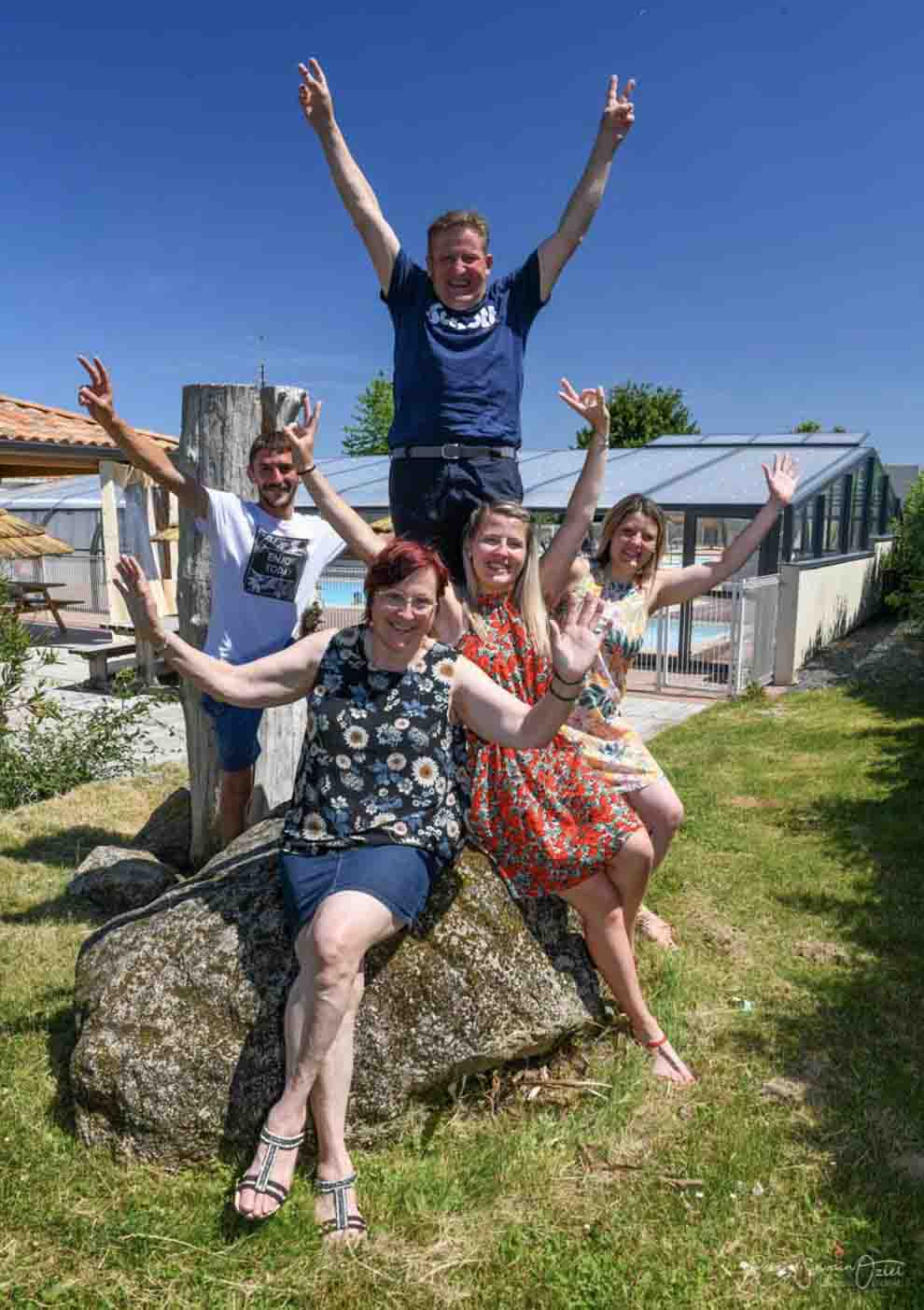 Photo de l&apos;équipe du camping