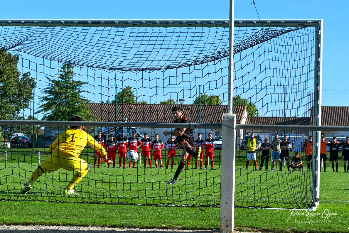 Photo d&apos;un but pendant un match