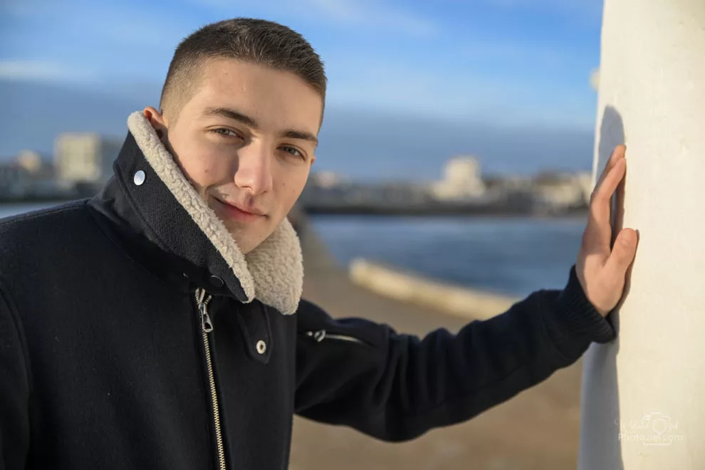 Shooting photo homme avec THEO