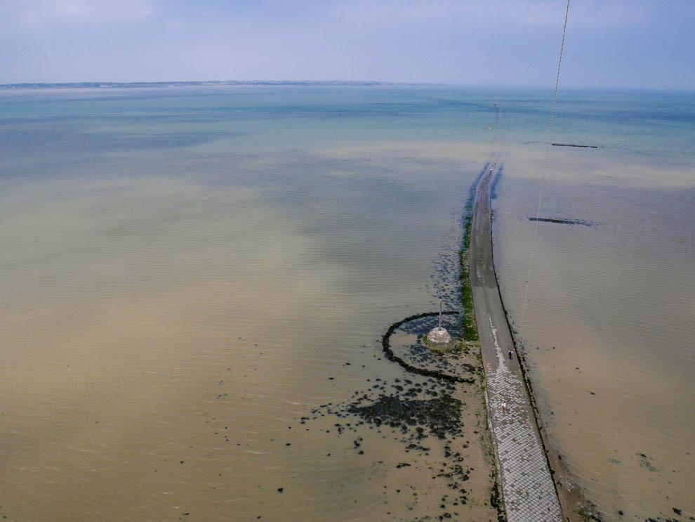 Photo vue du ciel par cerf-volant