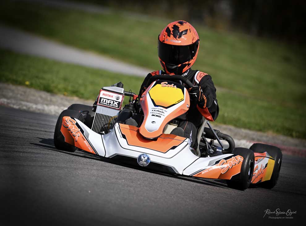 Photographe spécialisé en course de kart en Vendée