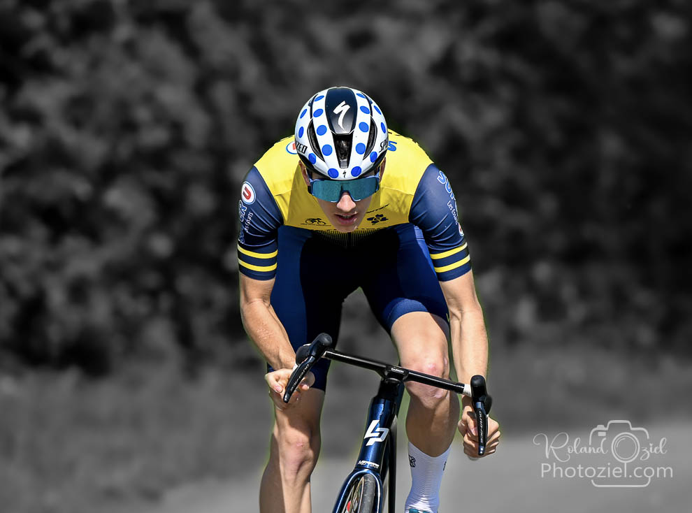 Photo d&apos;un coureur à vélo