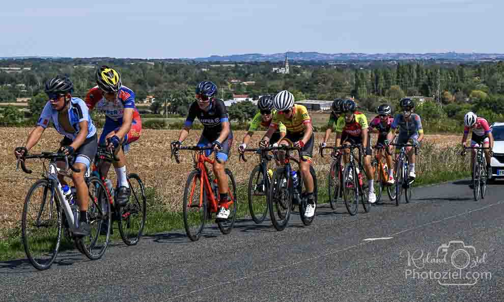 Photo d&apos;une course à vélo
