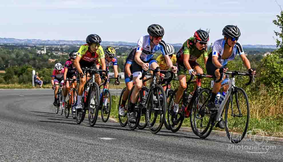 Photographe de course de vélo en Vendée