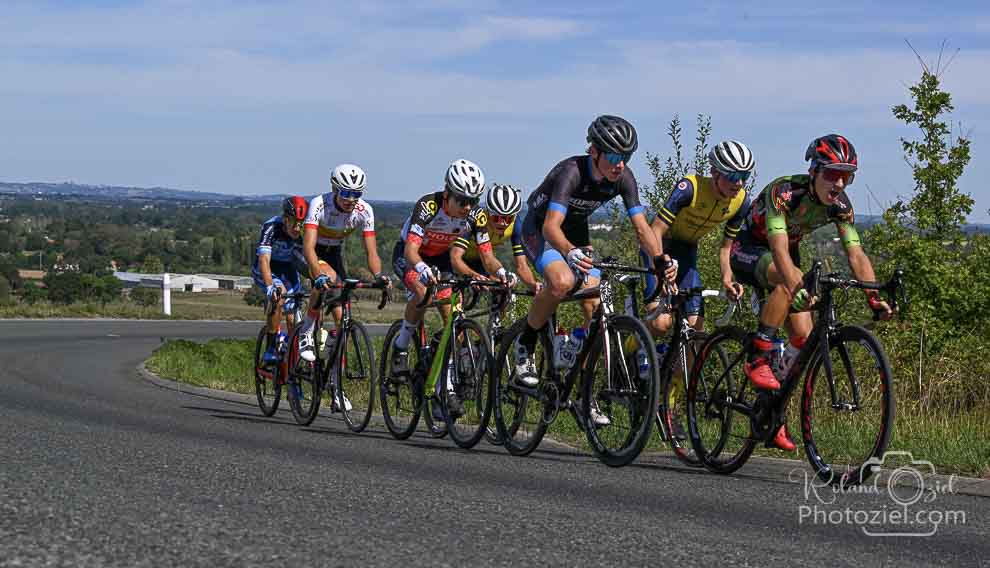 Photo de course à vélo