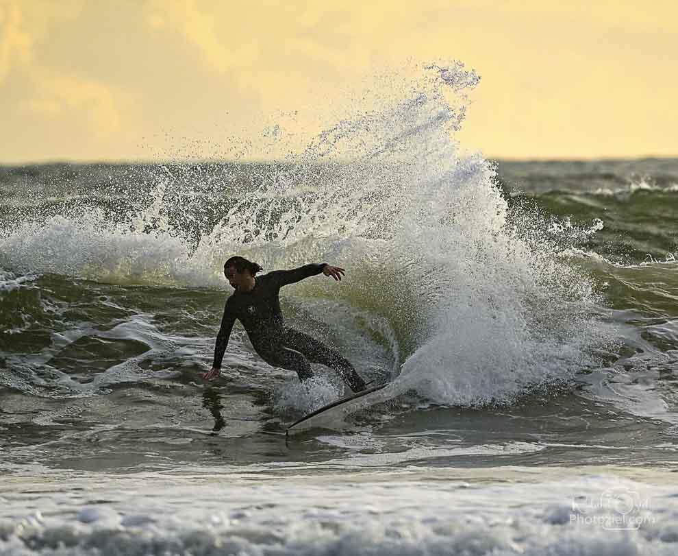 Photographe sportif de surf