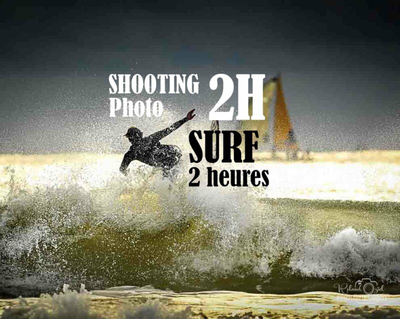 Shooting photo surf 2 heures