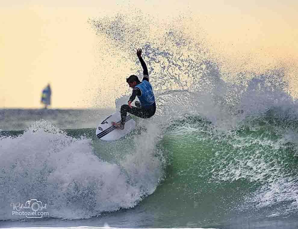 Session photo avec un surfeur comme sujet