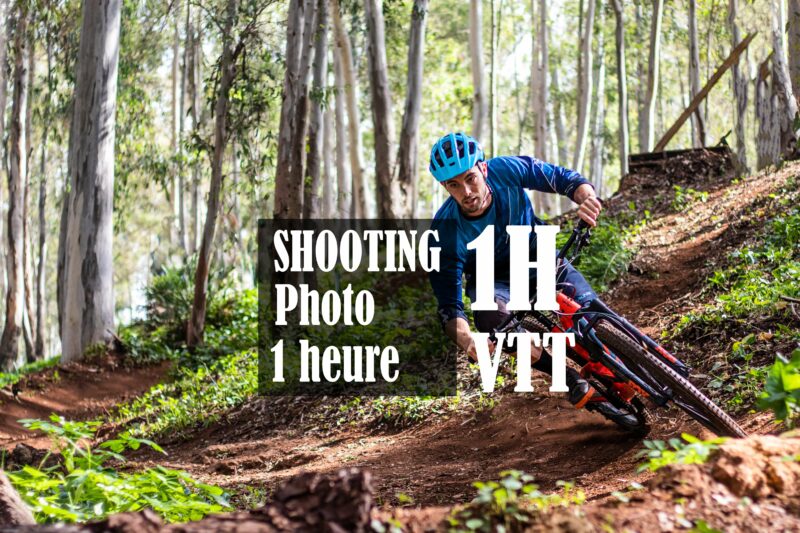 Shooting photo vtt 1 heure