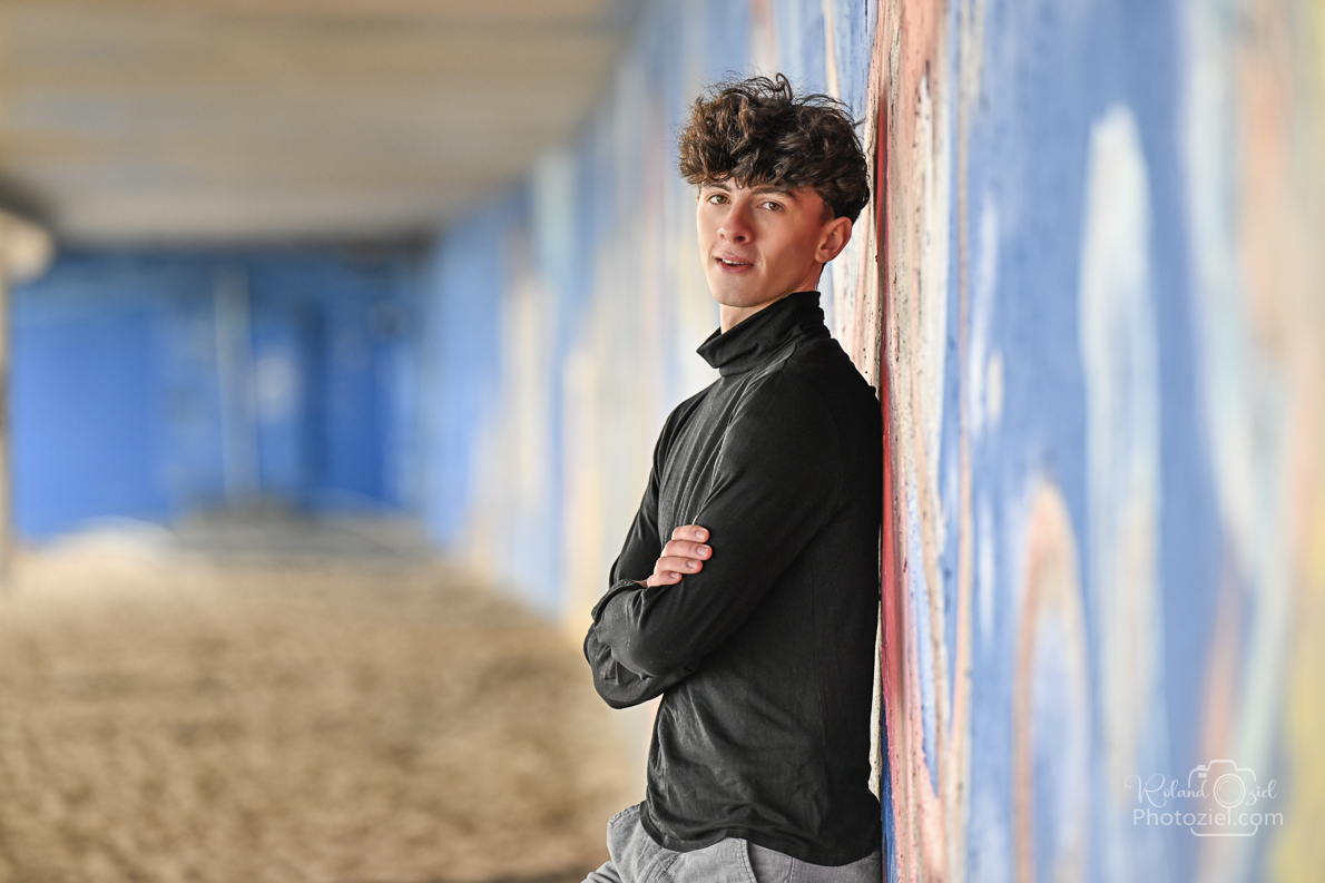 Shooting photo de jeune homme