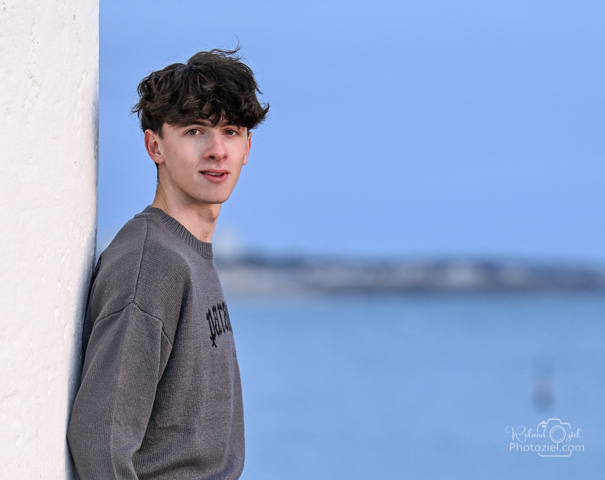 Portrait photo jeune homme les sables d&apos;olonne